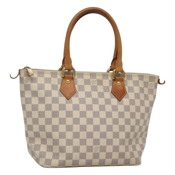 LOUIS VUITTON Damier Azur Saleya PM Tote Bag - Picture 1 of 16